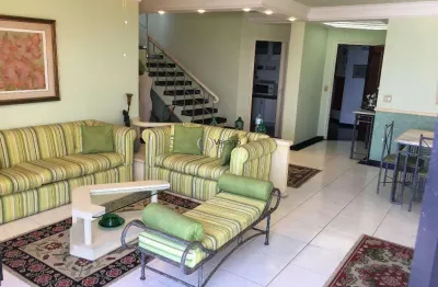 Cobertura residencial à venda, jardim três marias, guarujá - co0351.