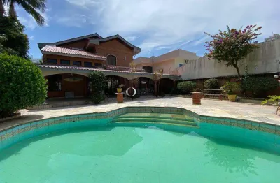 Casa com 6 dormitórios à venda, 450 m² por r$ 1.800.000,00 - enseada - guarujá/sp
