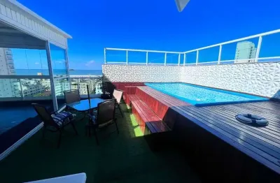 Cobertura com 3 quartos à venda no Jardim Três Marias, Guarujá 