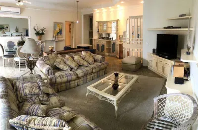 Apartamento com 4 dormitórios à venda, 220 m² por r$ 1.400.000,00 - pitangueiras - guarujá/sp