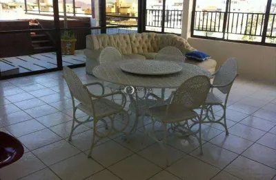 Cobertura com 4 dormitórios à venda, 250 m² por r$ 830.000,00 - enseada - guarujá/sp