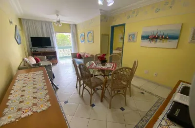 Apartamento mobiliado com piscina e churrasqueira na enseada, guarujá - venda