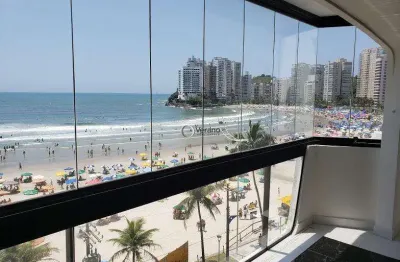 Apartamento com 3 dormitórios à venda, 148 m² por r$ 1.900.000,00 - astúrias - guarujá/sp
