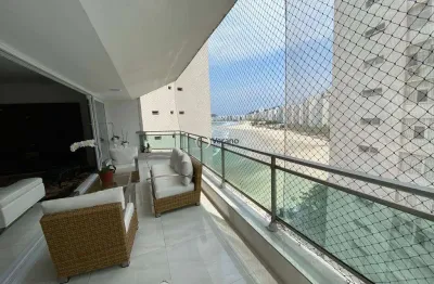 Apartamento com 3 dormitórios à venda, 240 m² por r$ 1.650.000,00 - pitangueiras - guarujá/sp