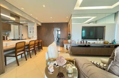 Apartamento com 3 dormitórios à venda, 117 m² por r$ 1.300.000,00 - enseada - guarujá/sp