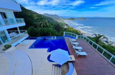 Residência de luxo com vista deslumbrante para o mar - condomínio tijucopava - guarujá/sp