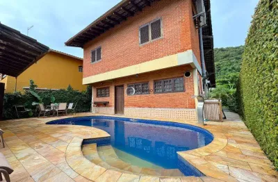 Casa à venda em guarujá - jardim albamar, 220m², piscina e churrasqueira