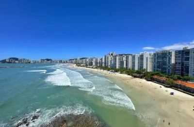 Imóvel à venda em guarujá: apartamento com vista para a praia, 181.83m², 2 vagas e portaria 24h na praia das pitangueiras