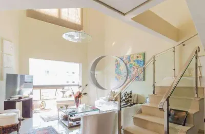 Cobertura à venda, 340 m² por r$ 4.450.000,00 - moema - são paulo/sp