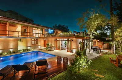 Casa com 5 dormitórios à venda, 403 m² por r$ 6.500.000,00 - alphaville 04 - santana de parnaíba/sp