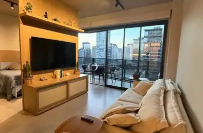 Apartamento para locação 1 suíte, 1 vaga, mobiliado na vila olímpia