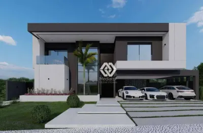 Sobrado à venda, 530 m² por r$ 5.300.000,00 - condomínio reserva do paratehy - são josé dos campos/sp