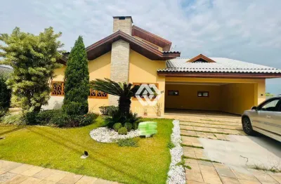 Sobrado com 4 dormitórios à venda, 501 m² - residencial santa helena - caçapava/sp