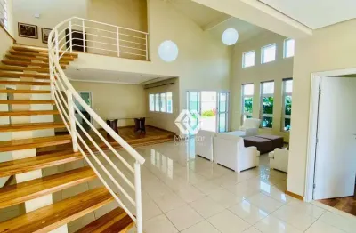 Sobrado com 4 dormitórios à venda, 520 m² por r$ 4.300.000,00 - condomínio sunset park	 - são josé dos campos/sp