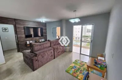 Apartamento com 3 dormitórios à venda, 100 m² por r$ 720.000,00 - condomínio bella cittá club house - são josé dos campos/sp