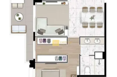 Apartamento com 3 dormitórios à venda, 77 m² por r$ 846.000,00 - cristo rei - curitiba/pr