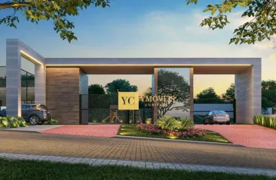 Pré lançamento terreno em condominio fechado, 143 m² em santa felicidade
