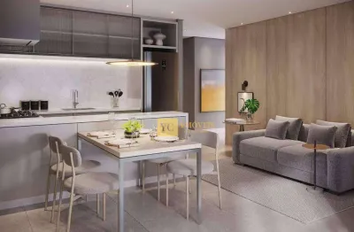 Studio com 1 dormitório à venda, 25 m² por r$ 305.000,00 - centro - curitiba/pr