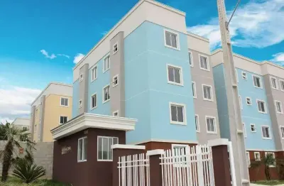 Apartamento à venda em almirante tamandaré, planta almirante, com 2 quartos, 52m²
