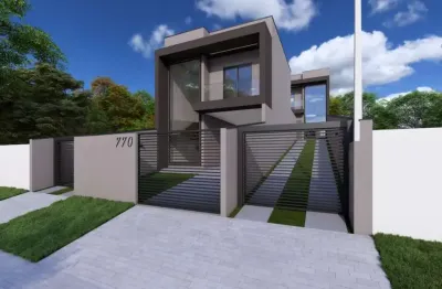 Sobrado com 3 quartos, 110m², à venda em curitiba, xaxim