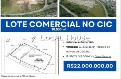 Terreno à venda na Rua das Araras, 4812, Cidade Industrial, Curitiba