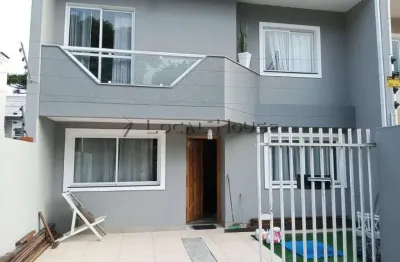 Sobrado à venda em curitiba, boqueirão, com 3 quartos, 120m²