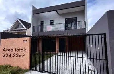 Sobrado novo com 3 quartos e suíte master no alkaa residencial – abranches, curitiba