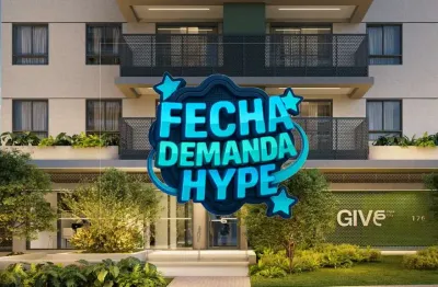 Studio à venda em curitiba, capão raso, com 1 quarto, 27,96m²
