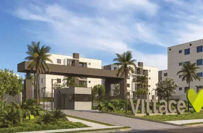 Apartamento garden à venda em curitiba, capão raso, com 2 quartos, 56,21m²