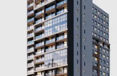 Apartamento à venda em curitiba, centro, com 1 quarto, 31,28m²