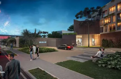 Apartamento garden à venda em curitiba, água verde, com 1 quarto, 86,75m²