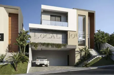 Sobrado 310 m² no condomínio quinta da figueira, cascatinha, curitiba