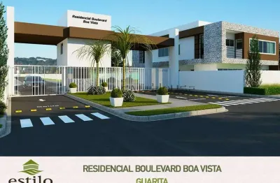 Residencial boulevard, terreno condomínio fechado no santa candida, curitiba - pr