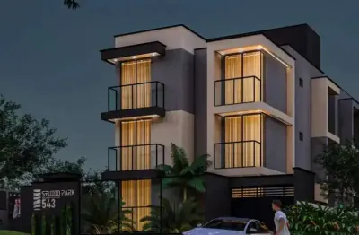 Studio à venda em curitiba, guabirotuba, com 1 quarto, 22,13m²