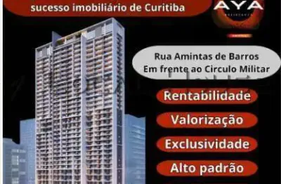 Apartamento com 1 quarto à venda na Rua Amintas de Barros, 265, Centro, Curitiba