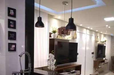 Apartamento mobiliado para venda em guarulhos, jardim nova cidade, 2 dormitórios, 1 banheiro, 1 vaga