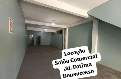 Salão comercial para locação em guarulhos, jardim fátima, 1 banheiro, 1 vaga