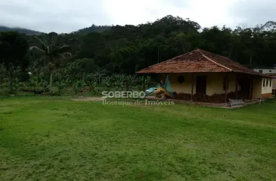 Sítio com riacho, 635.000 m2 e 3 casas - santa rita, teresópolis, rj