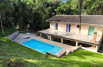 Chácara com 4 dormitórios para alugar, 2000 m² por r$ 6.000,00/mês - biritiba ussu - mogi das cruzes/sp