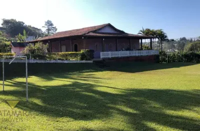 Chácara com 3 dormitórios à venda, 5000 m² por r$ 1.690.000,00 - centro - biritiba mirim/sp