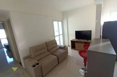 Apartamento mobiliado com 1 dormitório para alugar, 51 m² por r$ 2.850/mês - centro cívico - mogi das cruzes/sp