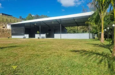 Galpão para alugar, 400 m² por r$ 8.000,00/mês - sabaúna - mogi das cruzes/sp