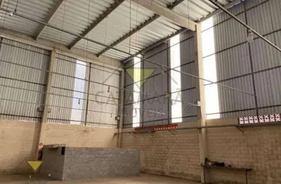 Galpão para alugar, 610 m² por r$ 15.000 - vila jundiaí - mogi das cruzes/sp