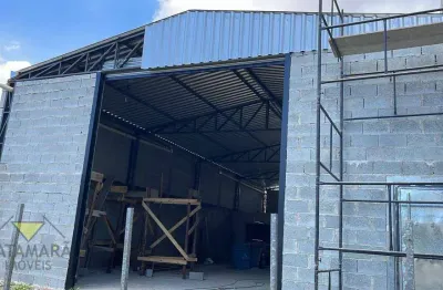 Galpão, 200 m² - venda por r$ 750.000,00 ou aluguel por r$ 5.000,00/mês - vila bernadotti - mogi das cruzes/sp