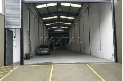 Galpão à venda na região da casa verde, com 290m². com 3 vagas na frente e portão automático.