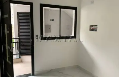 Apartamento novo de 1 dormitório de 26m² em condominio fechado, na Vila Paulicéia.
