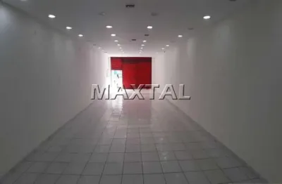 Loja para locação de 125m², com 2 banheiros, na voluntários da pátria, santana.