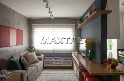Apartamento de 37m², 1 dormitório, 1 sala, 1 banheiro, 1 vaga na consolação.