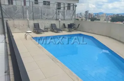 Apartamento vila guilherme com 2 dormitórios, sacada, 2 vagas. com piscina e portaria virtual.