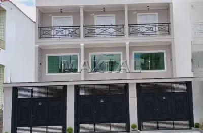 Sobrado à venda no tucuruvi, de 122m², 3 dormitórios e área com churrasqueira.